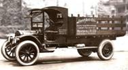 Antique delivery truck photo